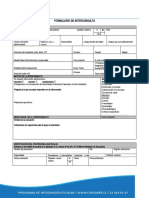 Formulario de Interconsulta