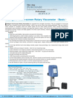 Intelligent Touch-screen Rotary Viscometer