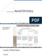 Retail FDI Policy