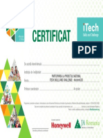 Certificat Elev JA 2019-2020 - Itech