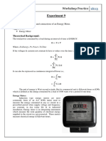 Experiment 9 WP 2k13 EED (Energy Measurement) PDF