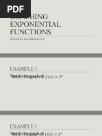 Graphing Exponential Functions: General Mathematics