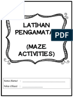 Latihan Pengamatan - Maze PDF