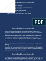 Epistemología Feyerabend Contra el método