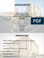 Services Report: Hotel Case Study (Hyatt Regency, Pune) SEM 09 - DATE: 10 JUNE 2020 Skltcoa