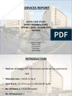 Services Report: Hotel Case Study (Hyatt Regency, Pune) SEM 09 - DATE: 10 JUNE 2020 Skltcoa