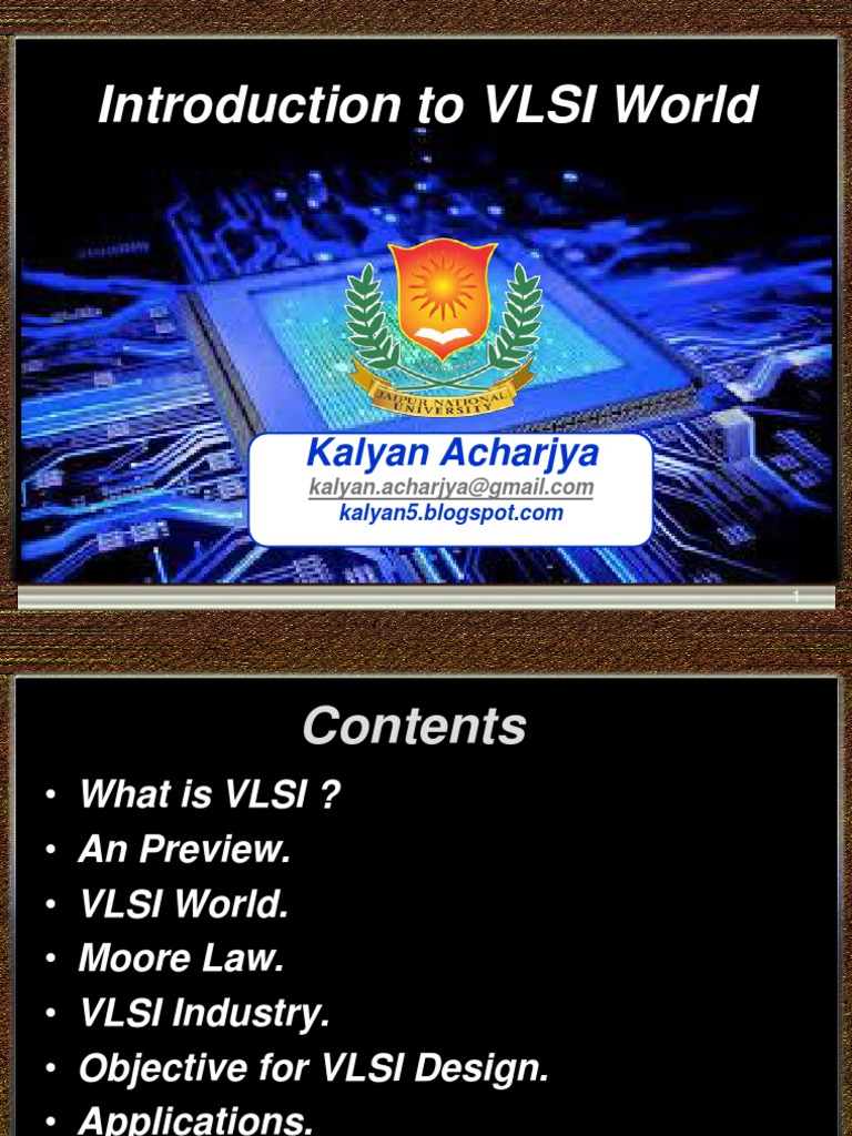 Overview of VLSI Technology | PDF | Integrated Circuit | Mosfet