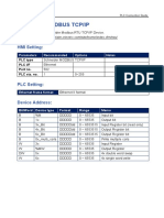 Schneider MODBUS TCP/IP Connection Guide | PDF