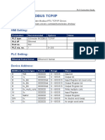 Schneider MODBUS TCP/IP: HMI Setting