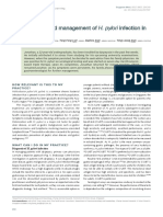 The Diagnosis and Management of H. Pylori Infection in Singapore.