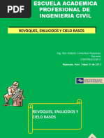 Revoques y Enlucidos en Edificaciones