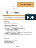 Proyecto Docente Curso: 2005/06: 15161 - Estructuras Iii