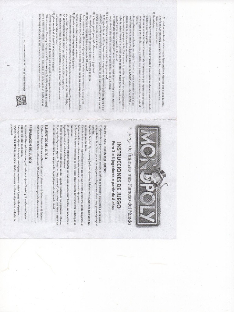 Monopoly Anleitung Original Pdf – UTEO