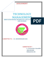 Technology Management: Assignment