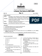 Aakash Test 4 PDF