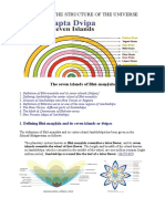 Studying the Structure of the Universe: The Seven Islands of Bhū-maṇḍala