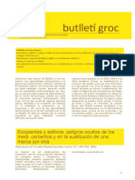 Excipientes Butlletí Groc