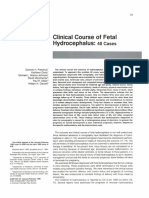 AJR - Clinical Course of Fetal Hydrocephalus - 40 Cases
