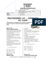 Ordenamiento de Oraciones Práctica S04 I.E.P El Triunfo Piura S04