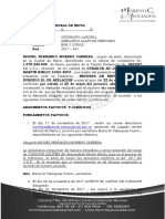 Recurso de Reposicion CURADOR - POR NO TENER DEMANDA VIA CORREO