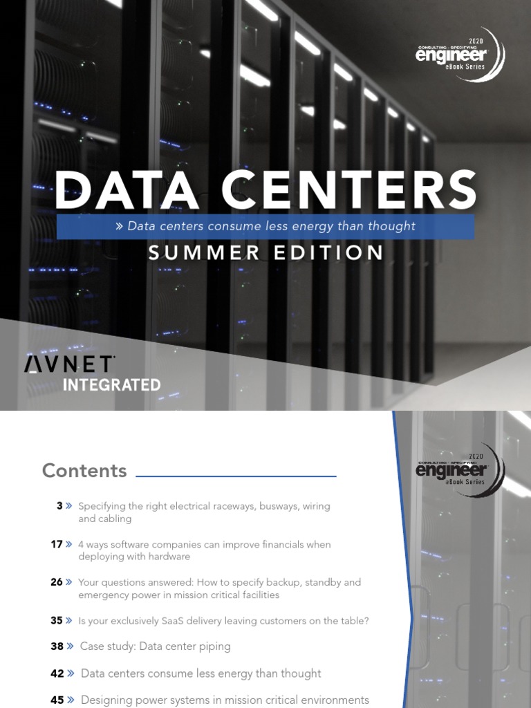 Optimizing Electrical Pathways in Data Centers | PDF | Electrical ...