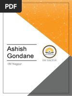 Ashish Gondane - IIM Nagpur - 30.06