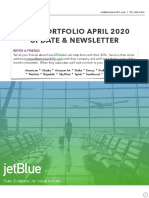 JetBlue Newsletter - April - 20 PDF