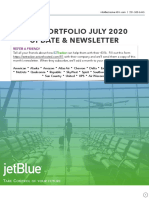 JetBlue Newsletter - July - 20