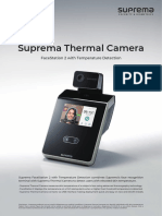 Camara Termica para Facestation Suprema PDF