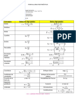 FORMULARIO ESTADiSTICA