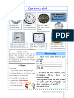 Atividade - Horas PDF