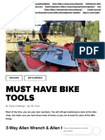 Must Have Bike Tools - USA Cycling