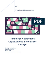 Technology + Innovation - Organizations in The Era of Change
