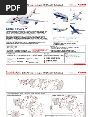 BOEING 747-400 機体整備マニュアル 12月29日： 747-400 オペレーションマニュアル : Project 1/200X