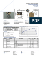 Part Description PC5-6b TO Order # 501297: First Sensor PIN PD Data Sheet