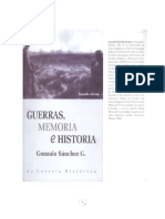 SANCHEZ GONZALO - Guerras Memoria e Historia PDF