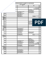 ORAR Licenta Sem. 2 2018-19