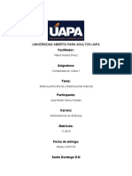 Materia prima directa e indirecta UAPA