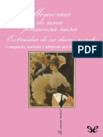 Anonimo Memorias de Una Princesa Rusa PDF