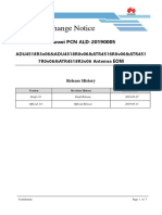 Product Change Notice: Huawei PCN ALD-20190005