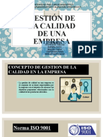 Gestion de La Calidad en La Empresa - Expo