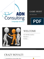 Game Night: Adn Consulting