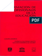 Formacin de Profesionales de La Educacin