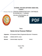 Sector de las Finanzas Públicas