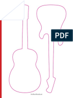 WWMM Guitar Spoon Templates