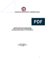 Normas de Habilitacion de Laboratorios Clinicos MISPAS.pdf