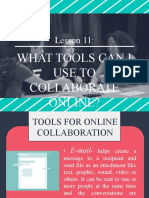 Lesson 11:: What Tools Can I Use To Collaborate Online?