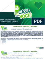 EXERCÍCIOS IV - 7º ANO.ppt