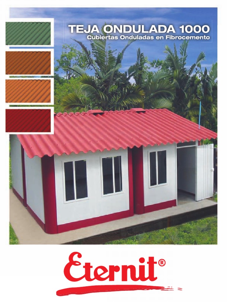MANUAL DEL PROVEEDOR - Eternit - Ondulado - Perfil - 1000 PDF | PDF ...