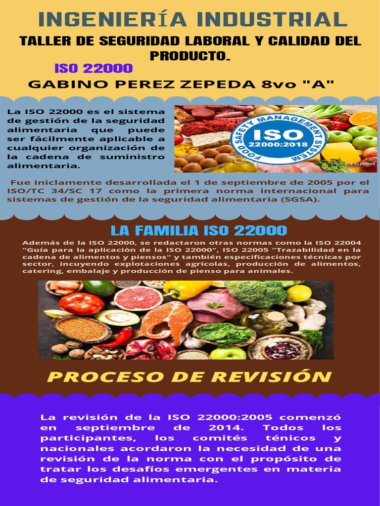 Revisión de la Norma ISO 22000:2018 | PDF | Análisis de Riesgo y Puntos ...